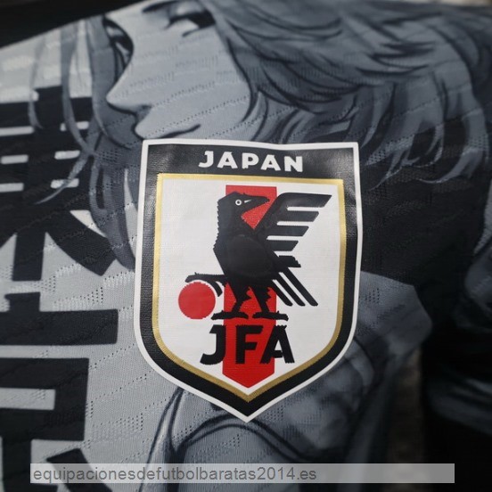 Nuevo Tailandia Especial Jugadores Camiseta Japon 2024 Negro Gris Baratas